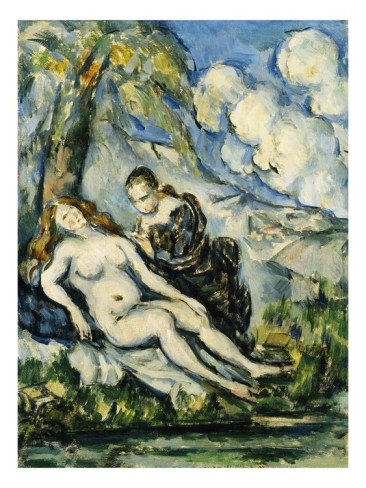 Bathsheba - Paul Cezanne Painting