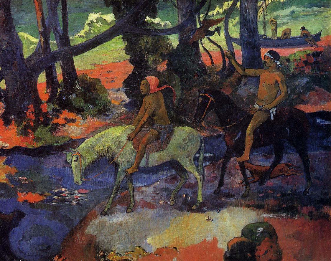 Flight - Paul Gauguin Painting