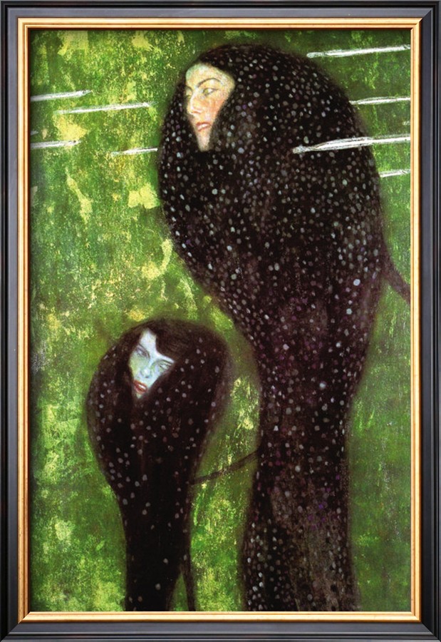 Mermaids - Gustav Klimt Paintings - Click Image to Close