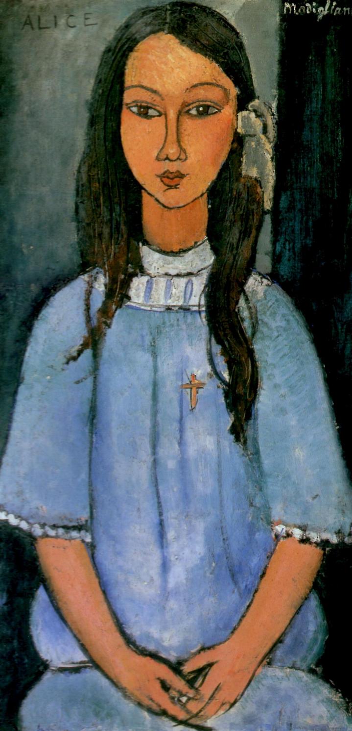 Alice - Amedeo Modigliani Paintings