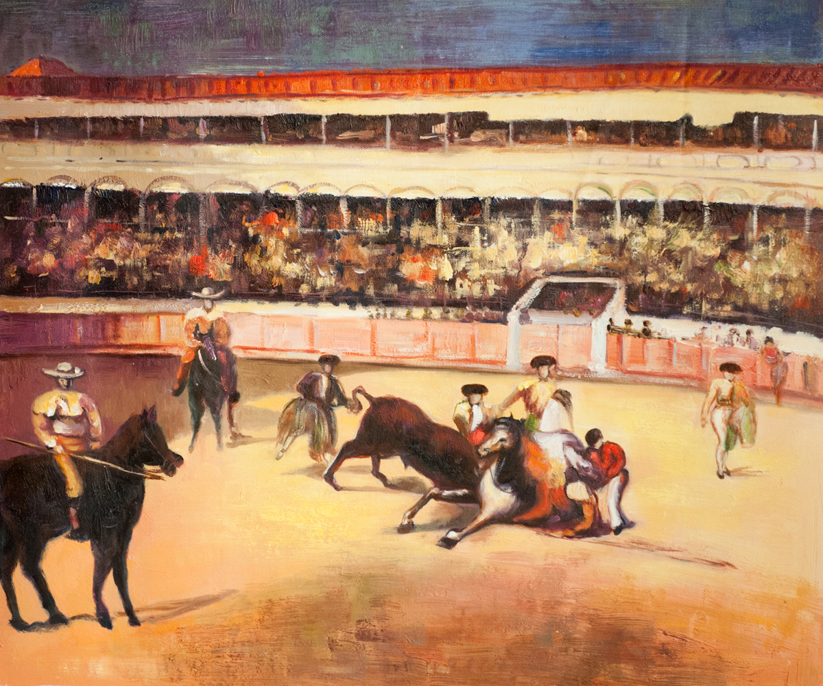 Bullfight - Edouard Manet Painting