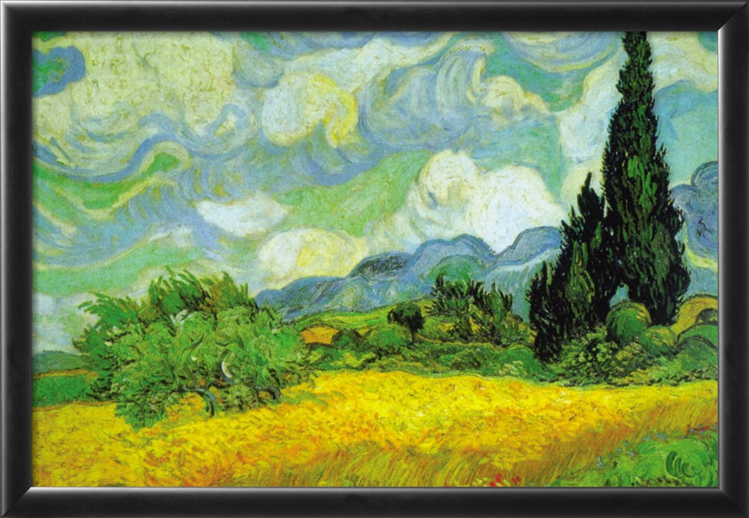 CYPRESSES - Van Gogh Painting On Canvas