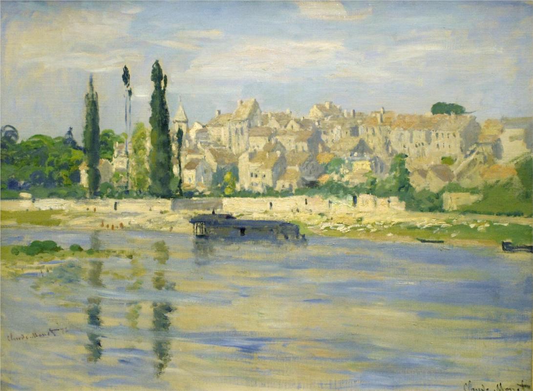Carrieres-Saint-Denis - Claude Monet Paintings