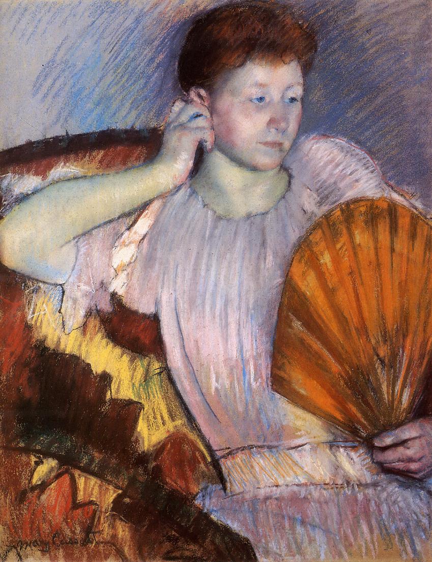 Contemplation - Mary Cassatt Painting on Canvas
