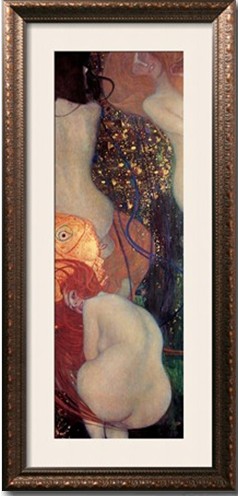 Goldfish - Gustav Klimt Paintings