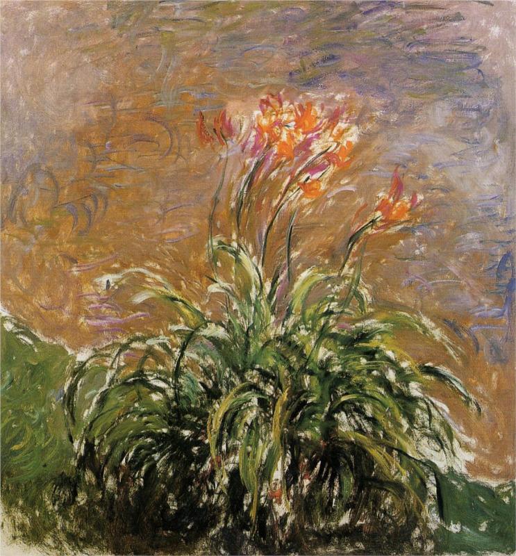 Hamerocallis - Claude Monet Paintings