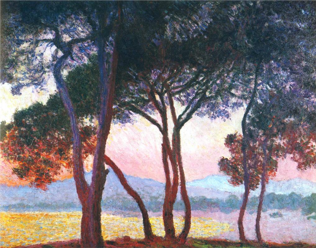 Juan-les-Pins - Claude Monet Paintings
