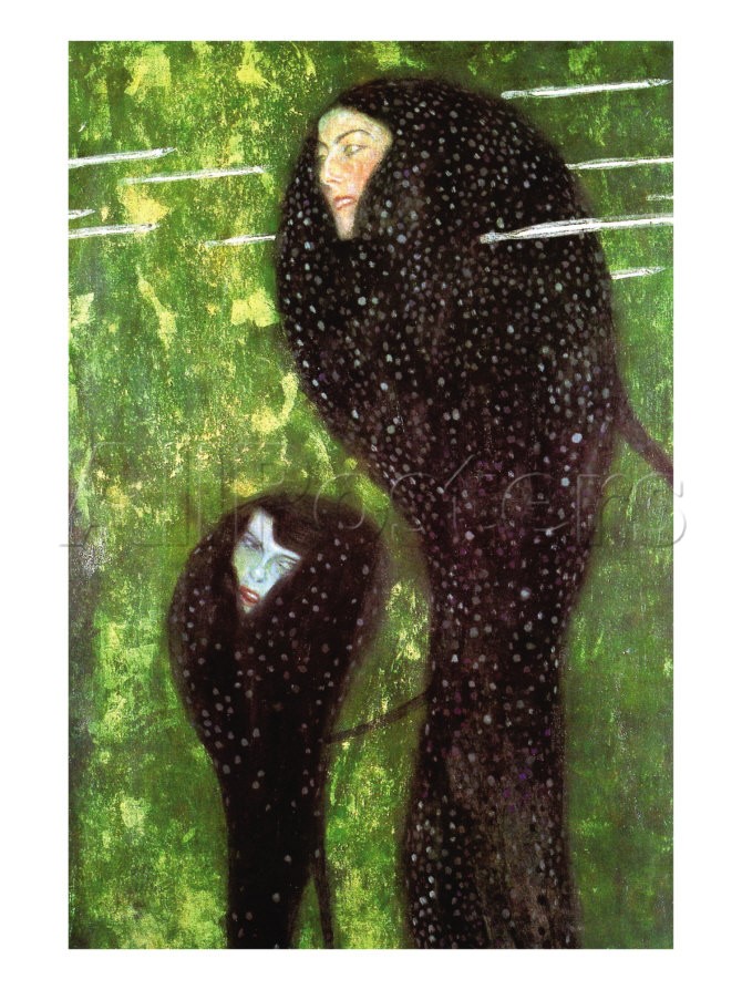 Mermaids - Gustav Klimt Paintings