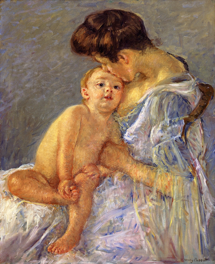 Motherhood - Mary Cassatt Painting on Canvas