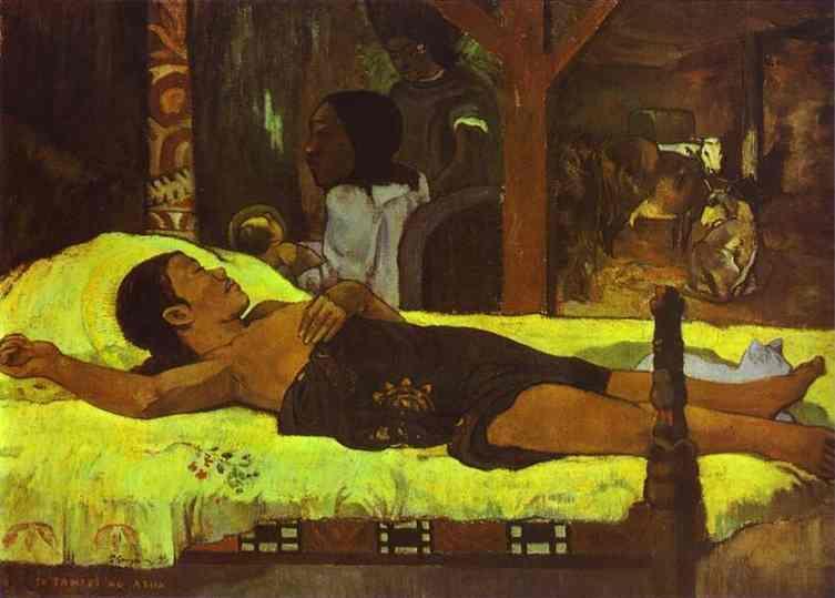 Nativity - Paul Gauguin Painting