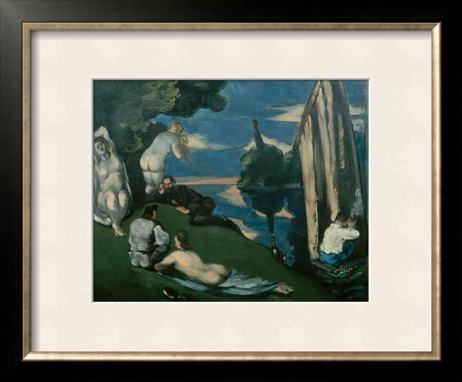 Pastoral - Paul Cezanne Painting