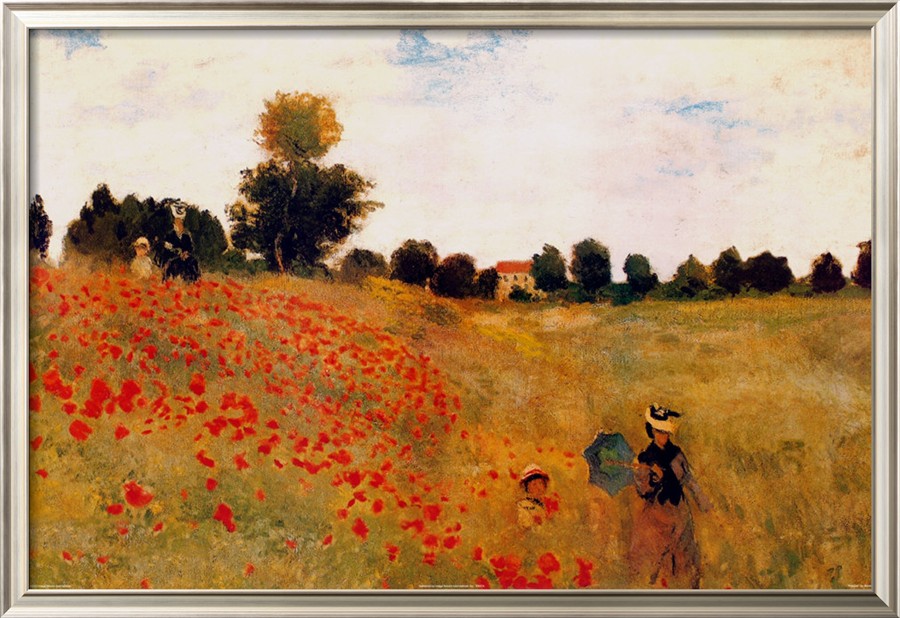 Poppies - Claude Monet Paintings