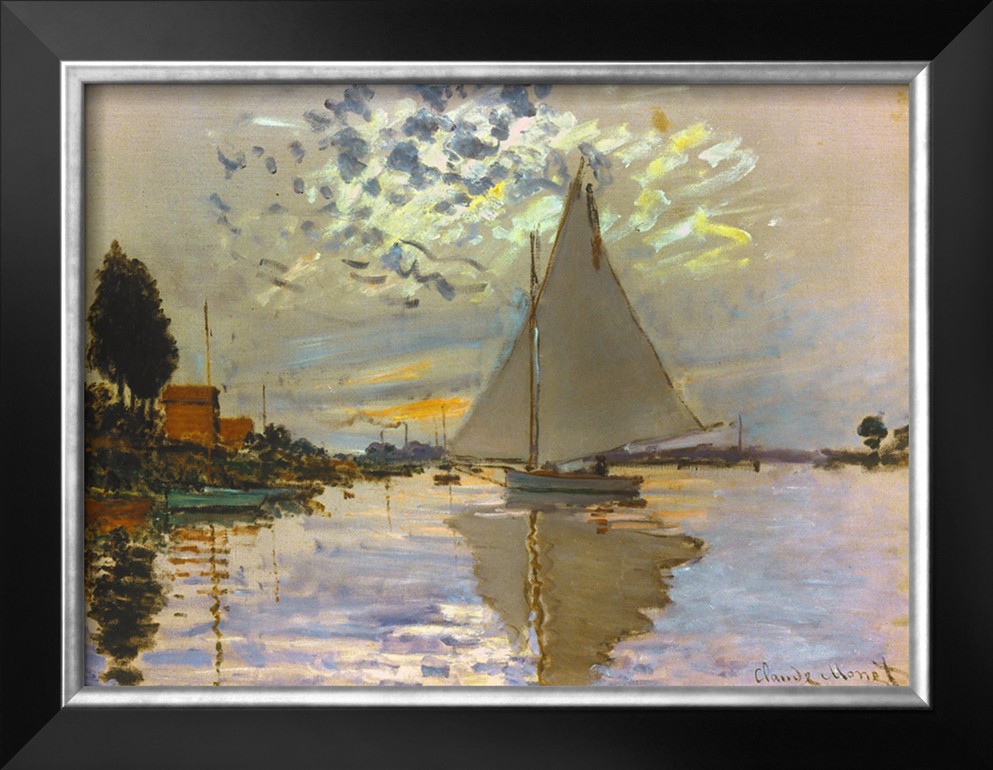 SAILBOAT - Claude Monet Paintings