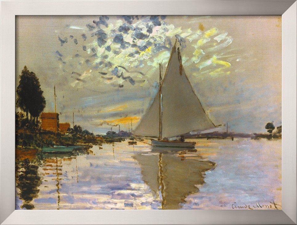 SAILBOAT - Claude Monet Paintings