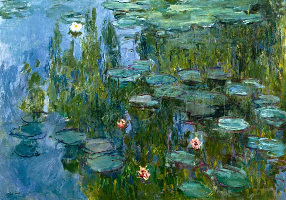 Seerosen - Claude Monet Paintings