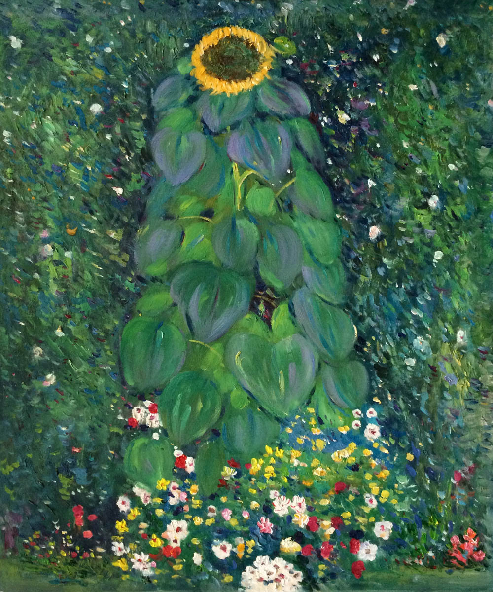 Sunflower - Gustav Klimt Paintings