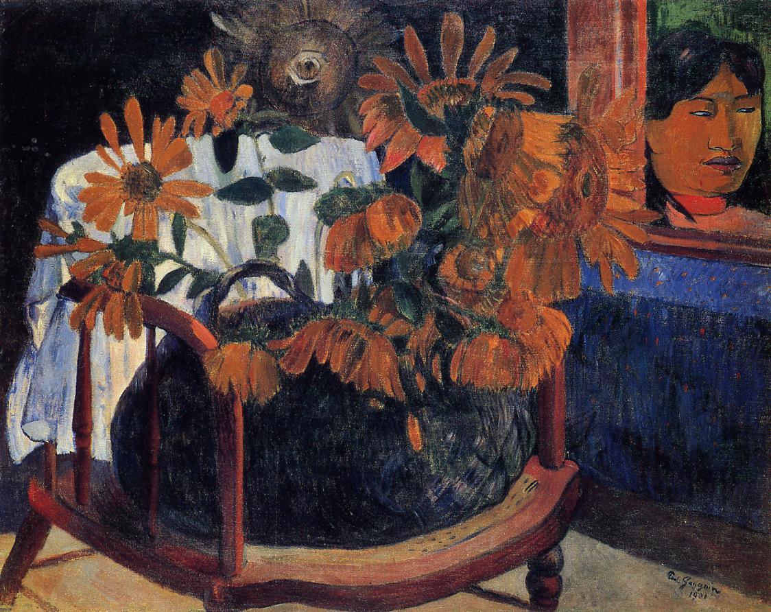 Sunflowers - Paul Gauguin Painting