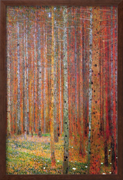 Tannenwald - Gustav Klimt Paintings