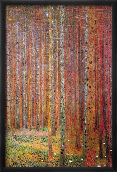 Tannenwald - Gustav Klimt Paintings