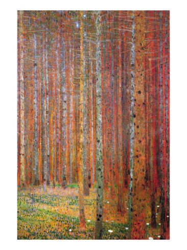 Tannenwald - Gustav Klimt Paintings