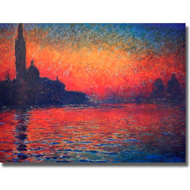 Twilight - Claude Monet Paintings