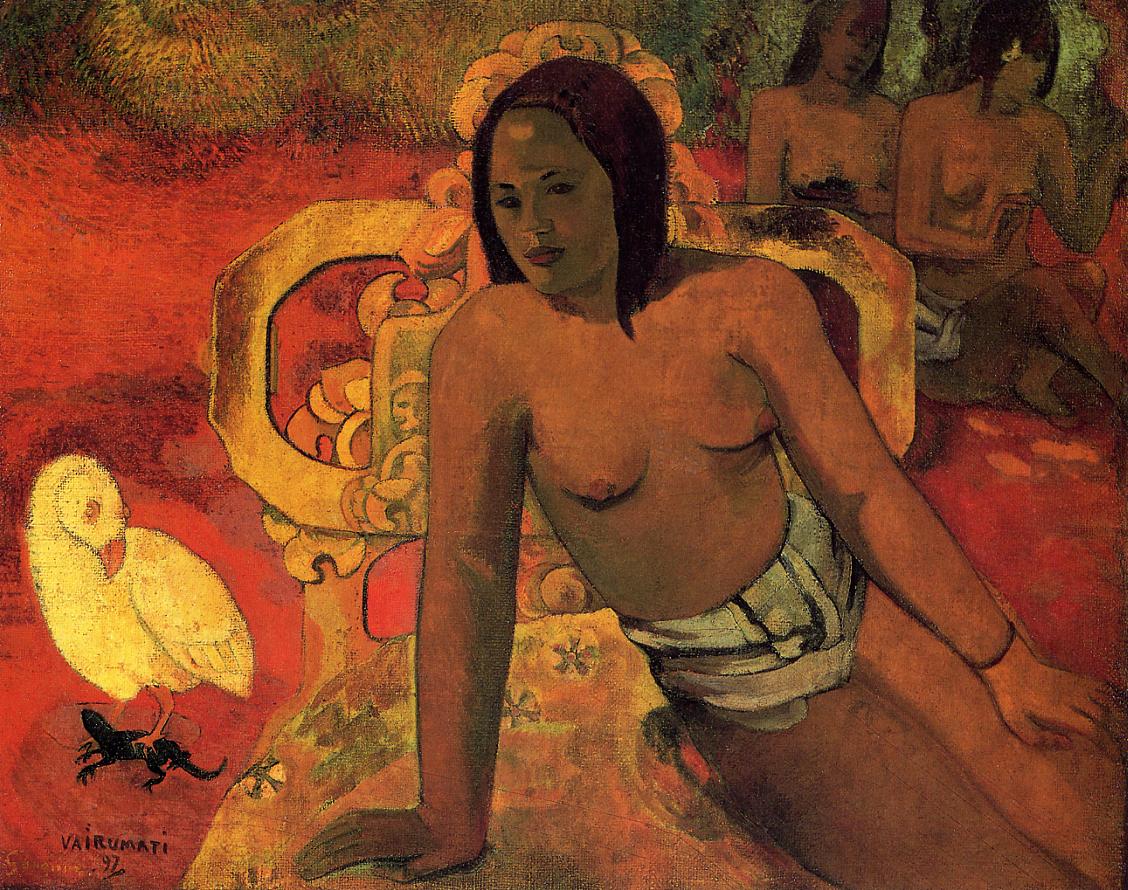Vairumati - Paul Gauguin Painting